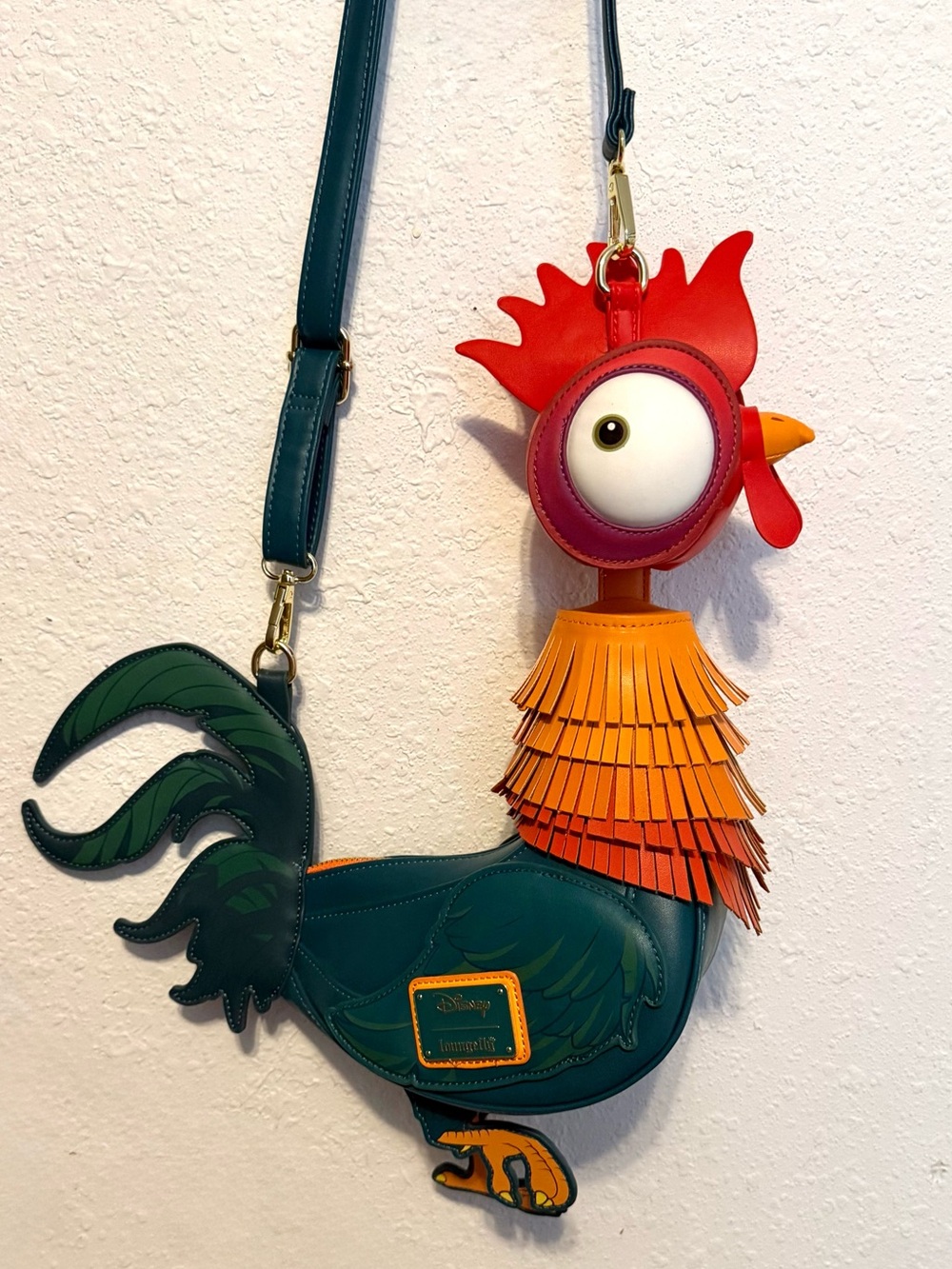 NWOT Loungefly Hei Hei Figural Crossbody Bag from Disney’s Moana